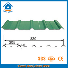 Las nuevas hojas de pared de acero para techos de acero corrugado industrial