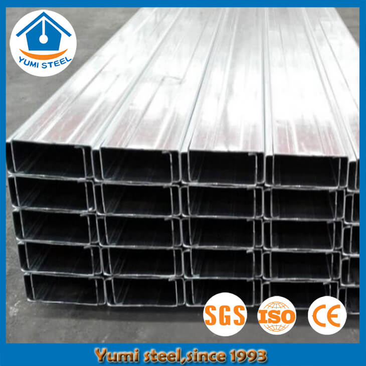Edificios de marco de acero ligero C Channel purlins