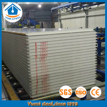 Panel sándwich de pared de poliuretano grueso de 35 mm para cámara fría