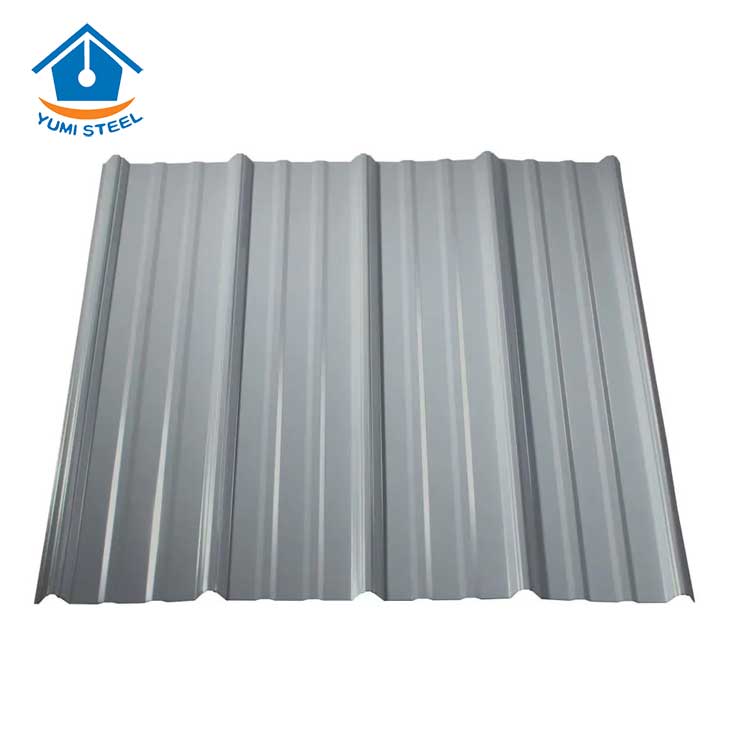 Techo ondulado laminado en frío / hoja de acero de metal de pared